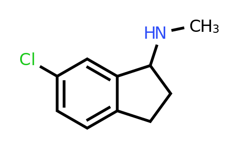 CAS 1188244-51-0 | 6-Chloro-N-methyl-2,3-dihydro-1H-inden-1-amine