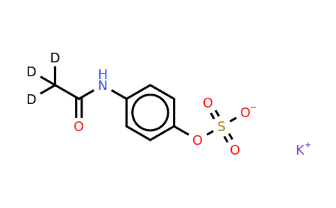CAS 1188263-45-7 | Acetaminophen-D3 sulphate potassium salt