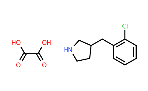 CAS 1188263-58-2 | 3-(2-Chlorobenzyl)pyrrolidine oxalate