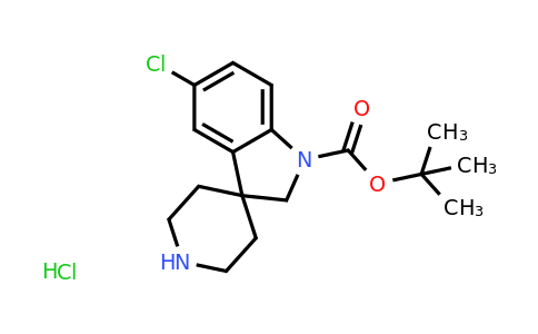 CAS 1188264-23-4 | Tert-butyl 5-chlorospiro[indoline-3,4'-piperidine]-1-carboxylate hydrochloride