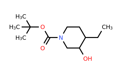 CAS 1188264-81-4 | 4-Ethyl-3-hydroxy-piperidine-1-carboxylic acid tert-butyl ester