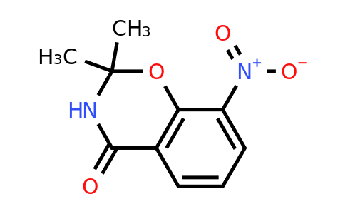 CAS 1188265-16-8 | 2,2-Dimethyl-8-nitro-2H-benzo[E][1,3]oxazin-4(3H)-one