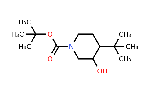 CAS 1188265-71-5 | 4-tert-Butyl-3-hydroxy-piperidine-1-carboxylic acid tert-butyl ester