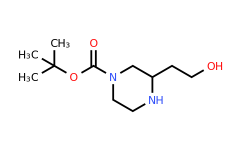 CAS 1188265-73-7 | 3-(2-Hydroxy-ethyl)-piperazine-1-carboxylic acid tert-butyl ester