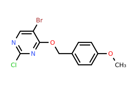 CAS 1188329-59-0 | 5-Bromo-2-chloro-4-((4-methoxybenzyl)oxy)pyrimidine