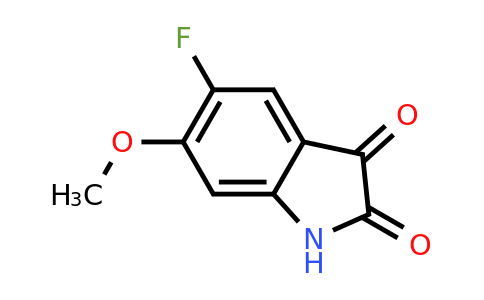 CAS 1188354-74-6 | 5-fluoro-6-methoxy-2,3-dihydro-1H-indole-2,3-dione