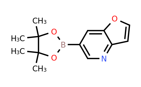 CAS 1188539-34-5 | 6-(4,4,5,5-Tetramethyl-1,3,2-dioxaborolan-2-YL)furo[3,2-B]pyridine