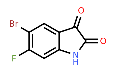 CAS 118897-99-7 | 5-Bromo-6-fluoroindoline-2,3-dione