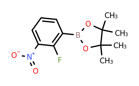 CAS 1189042-70-3 | 2-(2-Fluoro-3-nitrophenyl)-4,4,5,5-tetramethyl-1,3,2-dioxaborolane