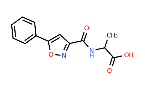 CAS 1189046-41-0 | 2-[(5-phenyl-1,2-oxazol-3-yl)formamido]propanoic acid
