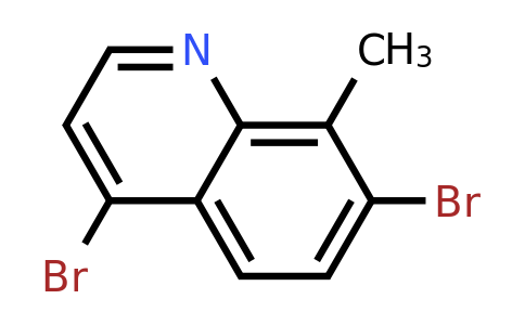 CAS 1189105-53-0 | 4,7-Dibromo-8-methylquinoline