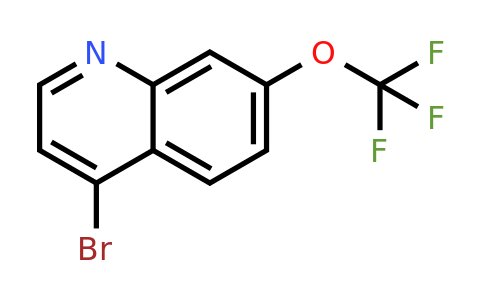 CAS 1189105-57-4 | 4-Bromo-7-(trifluoromethoxy)quinoline