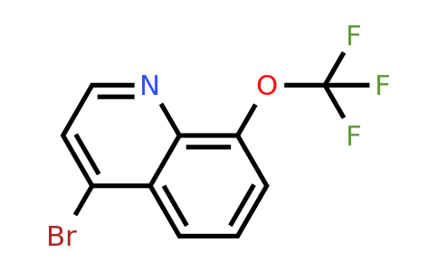 CAS 1189105-60-9 | 4-Bromo-8-(trifluoromethoxy)quinoline