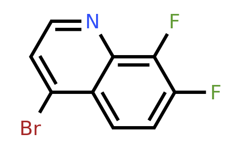 CAS 1189106-43-1 | 4-Bromo-7,8-difluoroquinoline