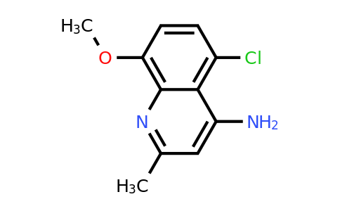 CAS 1189106-72-6 | 5-Chloro-8-methoxy-2-methylquinolin-4-amine