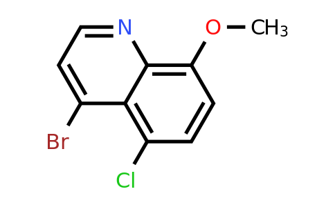 CAS 1189107-24-1 | 4-Bromo-5-chloro-8-methoxyquinoline