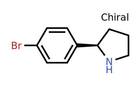 CAS 1189155-63-2 | (R)-2-(4-Bromophenyl)pyrrolidine