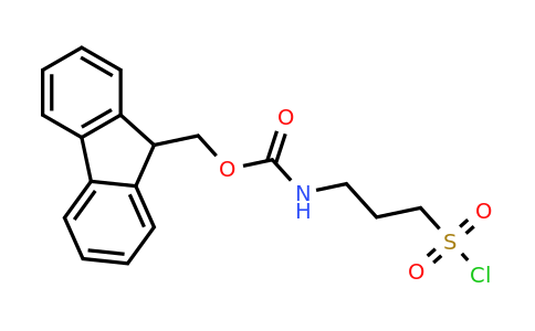 CAS 1189357-51-4 | (3-Chlorosulfonyl-propyl)-carbamic acid 9H-fluoren-9-ylmethyl ester