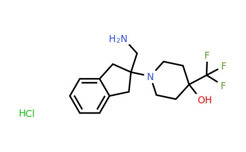 CAS 1189422-75-0 | 1-(2-(Aminomethyl)-2,3-dihydro-1H-inden-2-yl)-4-(trifluoromethyl)piperidin-4-ol hydrochloride