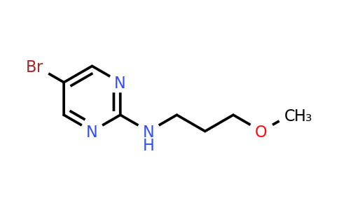 CAS 1189482-51-6 | 5-Bromo-N-(3-methoxypropyl)pyrimidin-2-amine