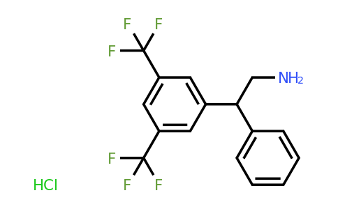 CAS 1189486-71-2 | 2-(3,5-Bis(trifluoromethyl)phenyl)-2-phenylethanamine hydrochloride