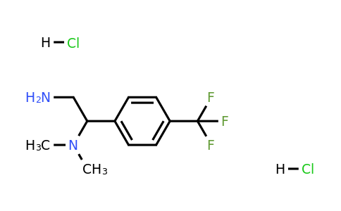 CAS 1189496-82-9 | N1,N1-Dimethyl-1-(4-(trifluoromethyl)phenyl)ethane-1,2-diamine dihydrochloride