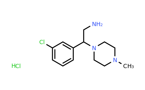 CAS 1189684-59-0 | 2-(3-Chlorophenyl)-2-(4-methylpiperazin-1-yl)ethanamine hydrochloride