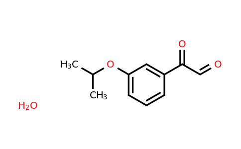 CAS 1189863-58-8 | 3-Isopropoxyphenylglyoxal hydrate