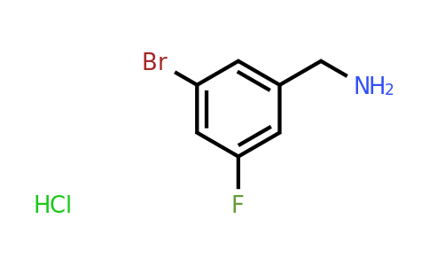 CAS 1189924-80-8 | (3-bromo-5-fluorophenyl)methanamine hydrochloride