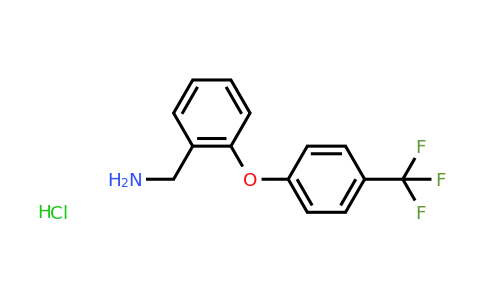 CAS 1189940-77-9 | (2-(4-(Trifluoromethyl)phenoxy)phenyl)methanamine hydrochloride