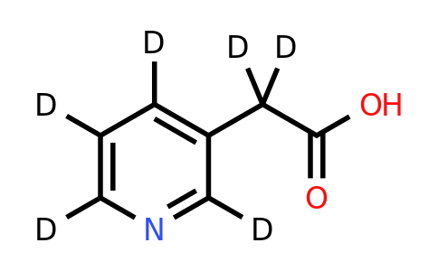 CAS 1190005-72-1 | 2,2-dideuterio-2-(2,4,5,6-tetradeuterio-3-pyridyl)acetic acid
