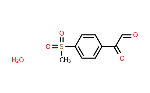 CAS 1190013-02-5 | 4-Methanesulfonylphenylglyoxal hydrate