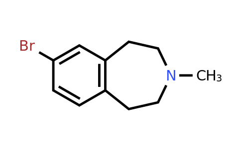 CAS 119018-72-3 | 7-Bromo-3-methyl-2,3,4,5-tetrahydro-1H-3-benzazepine