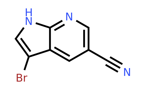 CAS 1190309-69-3 | 3-bromo-1H-pyrrolo[2,3-b]pyridine-5-carbonitrile