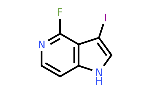 CAS 1190309-79-5 | 4-fluoro-3-iodo-1H-pyrrolo[3,2-c]pyridine