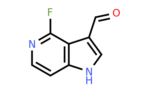 CAS 1190309-82-0 | 4-fluoro-1H-pyrrolo[3,2-c]pyridine-3-carbaldehyde