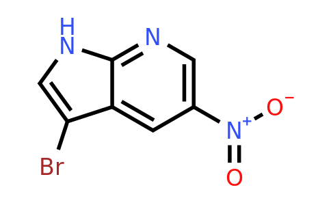 CAS 1190309-83-1 | 3-bromo-5-nitro-1H-pyrrolo[2,3-b]pyridine