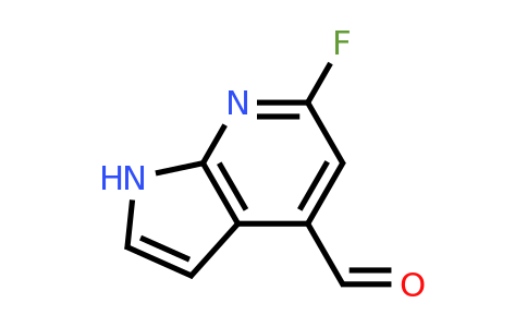 CAS 1190310-04-3 | 6-fluoro-1H-pyrrolo[2,3-b]pyridine-4-carbaldehyde