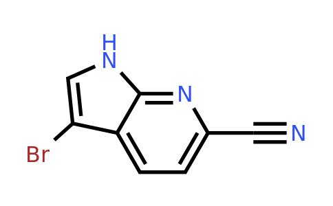 CAS 1190310-14-5 | 3-bromo-1H-pyrrolo[2,3-b]pyridine-6-carbonitrile