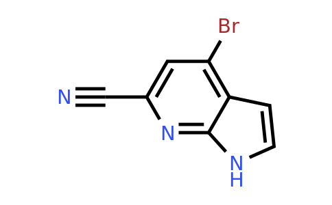CAS 1190310-18-9 | 4-bromo-1H-pyrrolo[2,3-b]pyridine-6-carbonitrile