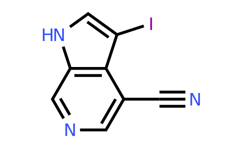 CAS 1190310-26-9 | 3-Iodo-1H-pyrrolo[2,3-c]pyridine-4-carbonitrile