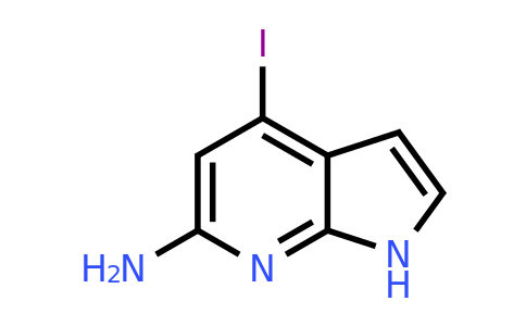 CAS 1190310-30-5 | 4-iodo-1H-pyrrolo[2,3-b]pyridin-6-amine