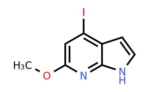 CAS 1190310-42-9 | 4-iodo-6-methoxy-1H-pyrrolo[2,3-b]pyridine