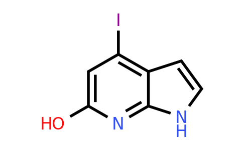 CAS 1190310-48-5 | 4-iodo-1H-pyrrolo[2,3-b]pyridin-6-ol