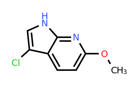 CAS 1190310-70-3 | 3-chloro-6-methoxy-1H-pyrrolo[2,3-b]pyridine