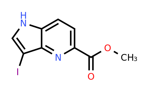 CAS 1190310-84-9 | methyl 3-iodo-1H-pyrrolo[3,2-b]pyridine-5-carboxylate
