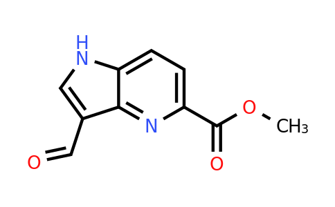 CAS 1190311-00-2 | Methyl 3-formyl-1H-pyrrolo[3,2-b]pyridine-5-carboxylate