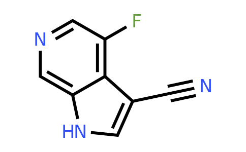 CAS 1190311-97-7 | 4-fluoro-1H-pyrrolo[2,3-c]pyridine-3-carbonitrile
