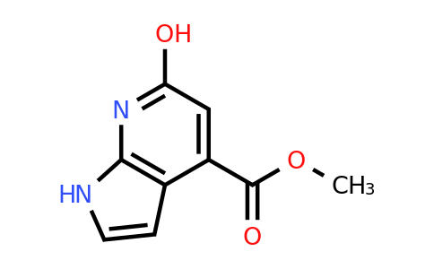 CAS 1190312-46-9 | methyl 6-hydroxy-1H-pyrrolo[2,3-b]pyridine-4-carboxylate