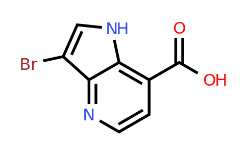 CAS 1190313-03-1 | 3-bromo-1H-pyrrolo[3,2-b]pyridine-7-carboxylic acid